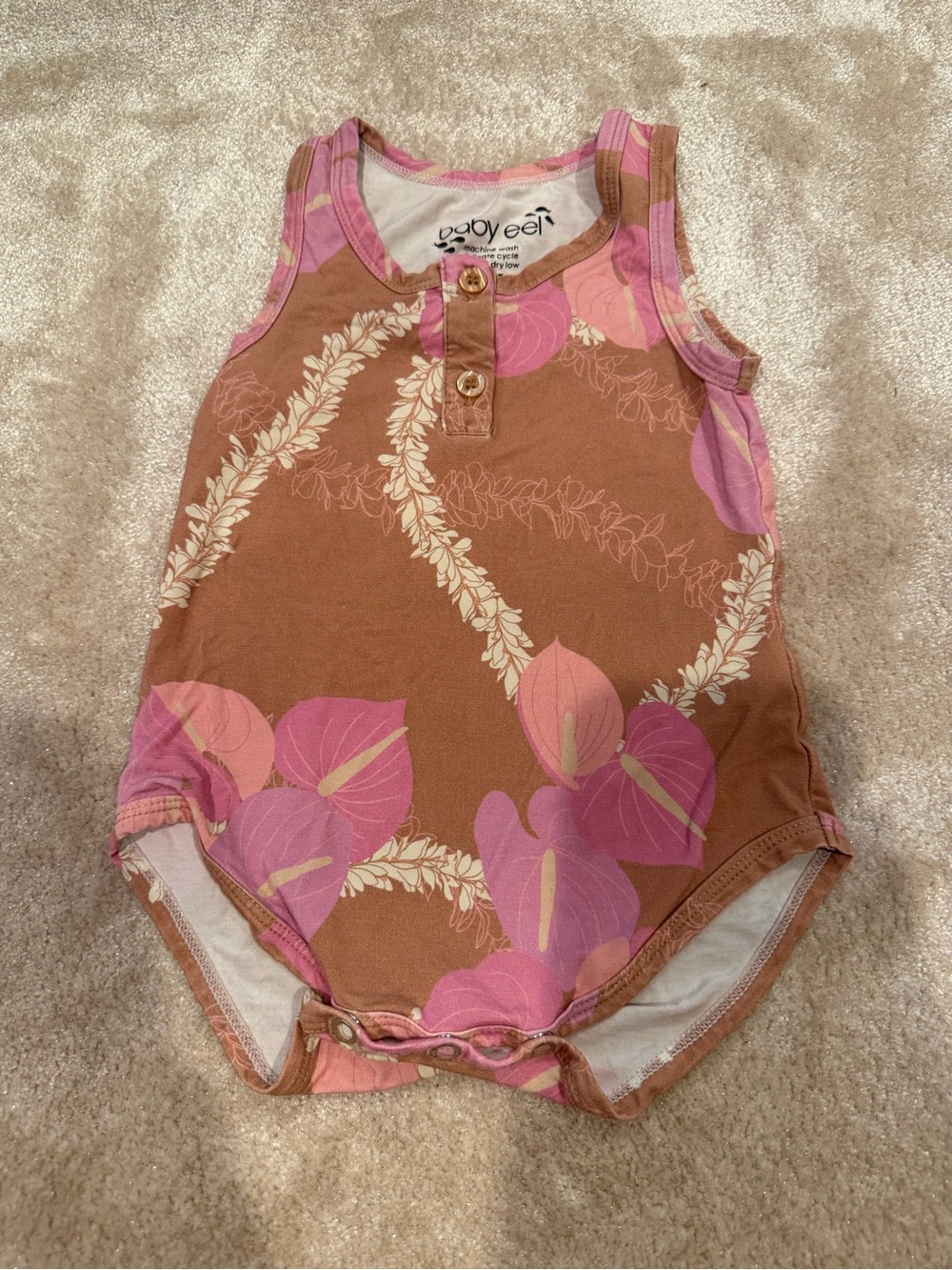 Fighting Eel 6-12 month onesie